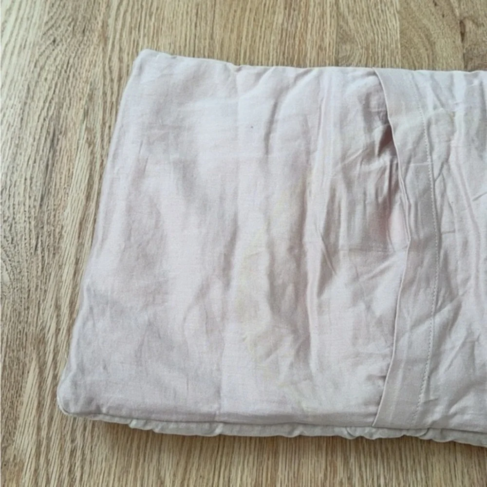 Set of 3 Restoration Hardware Teen‎ Blush Pink Cotton Velvet Tufted Shams